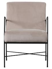 Gallery Home Grey Cullman Armchair - Image 3 of 3