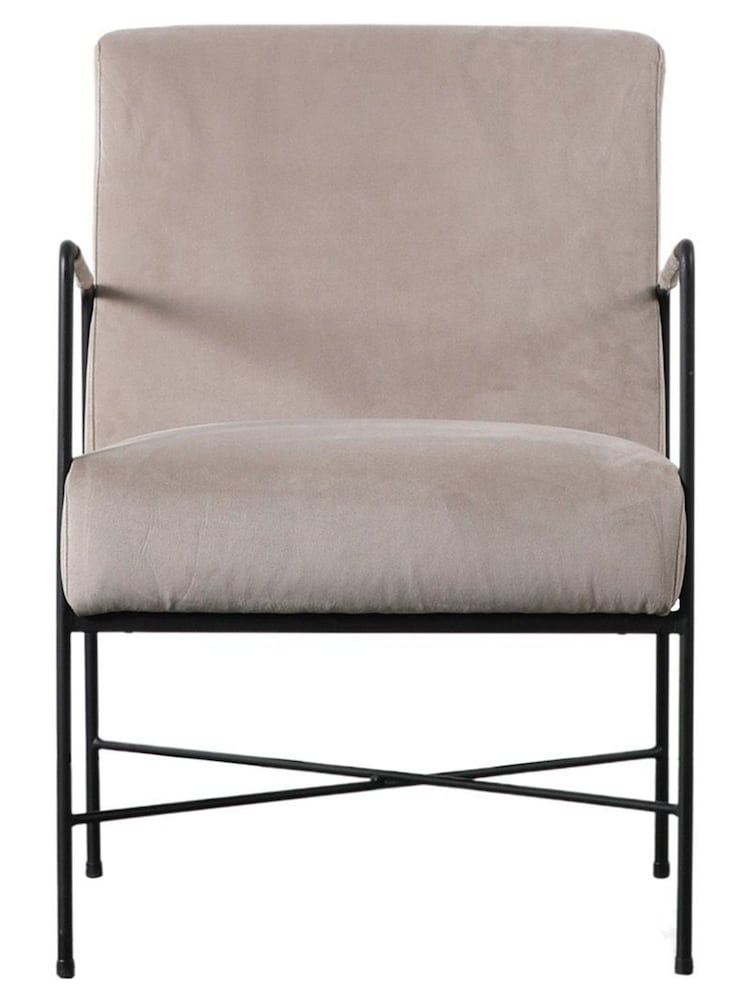Gallery Home Grey Cullman Armchair - Image 3 of 3
