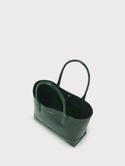 LK Bennett Green Simple Lacey Tote Bag - Image 3 of 3