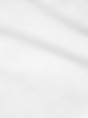 White Slim Fit Double Cuff 100% Cotton Shirt - Image 7 of 7