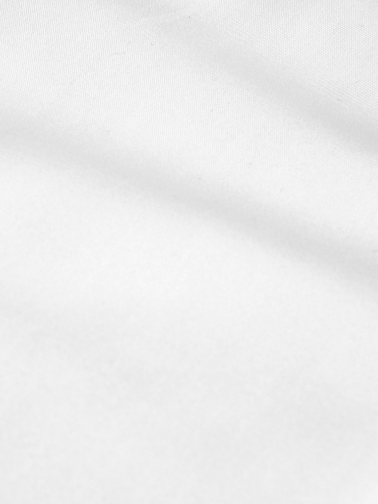 White Slim Fit Double Cuff 100% Cotton Shirt - Image 7 of 7