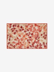 Terracotta Orange Autumnal Leaves Doormat - Image 7 of 9