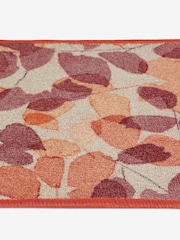 Terracotta Orange Autumnal Leaves Doormat - Image 8 of 9