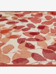 Terracotta Orange Autumnal Leaves Doormat - Image 9 of 9