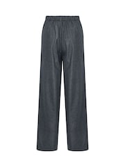 Long Tall Sally Dark Grey Premium Herringbone Trousers - Image 7 of 7