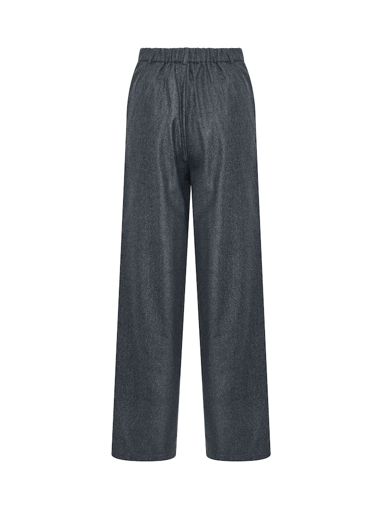 Long Tall Sally Dark Grey Premium Herringbone Trousers - Image 7 of 7 Long Tall Sally Dark Grey Premium Herringbone Trousers - Image 7 of 7