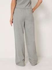 بنطلون Premium بنقشة Herringbone من Long Tall Sally - صورة 3 من 7