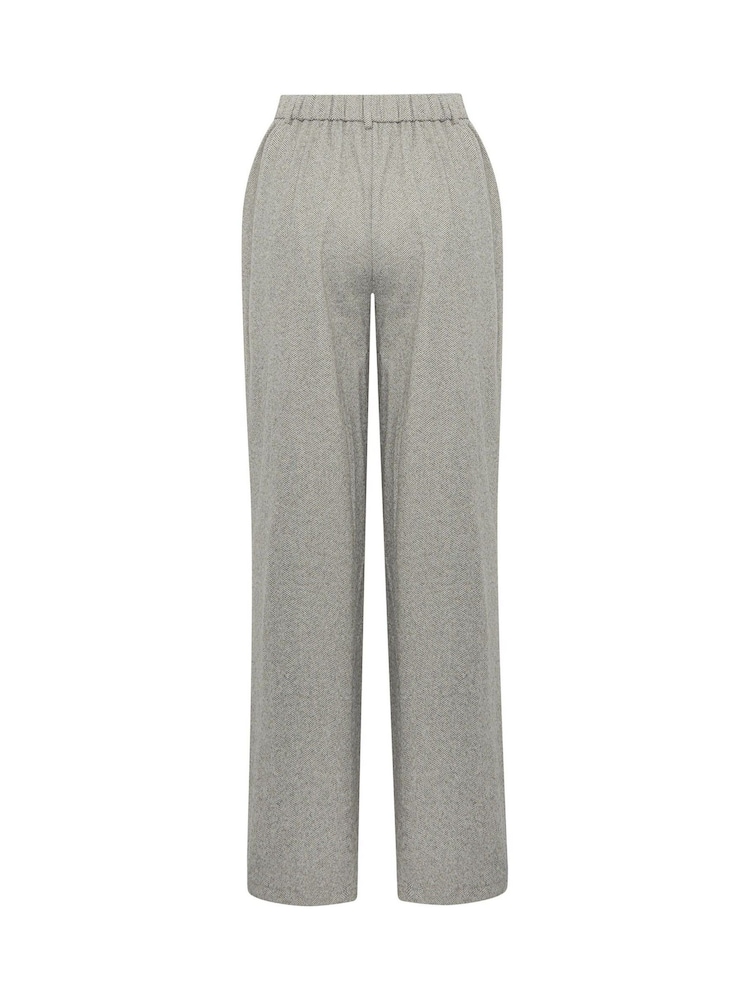بنطلون Premium بنقشة Herringbone من Long Tall Sally - صورة 7 من 7 بنطلون Premium بنقشة Herringbone من Long Tall Sally - صورة 7 من 7