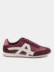 Yours Curve Red Slim Sole Trainers In Wide E Fit - Image 2 of 5