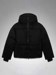 Oakley Black Icicle Cropped Padded Ski Jacket - Image 1 of 1