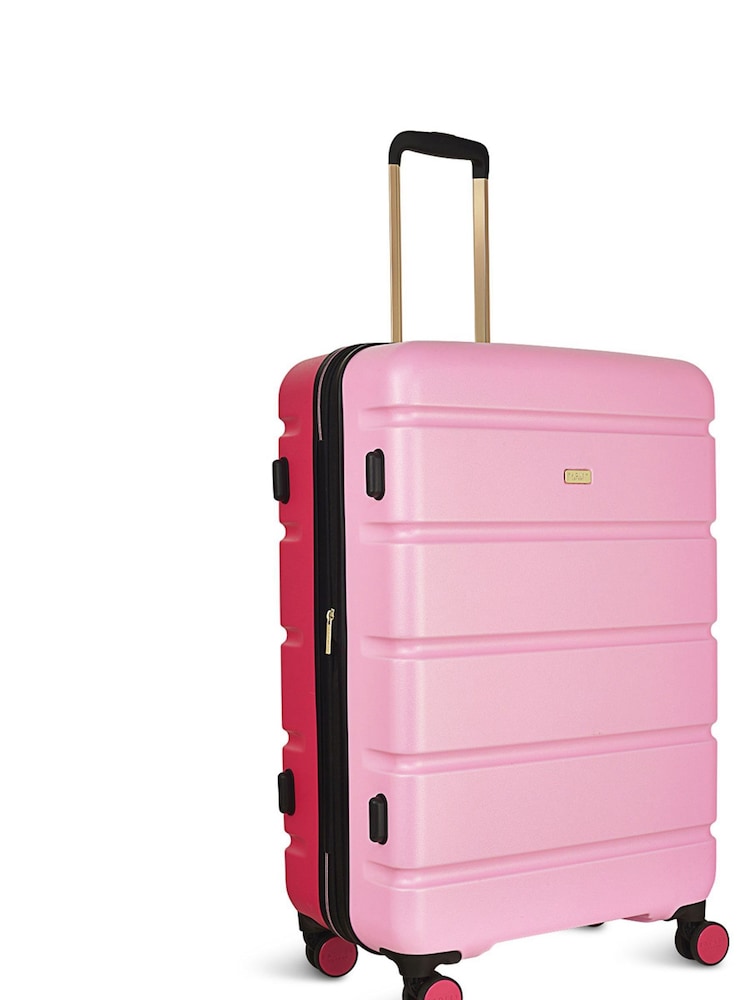 Radley London Pink Lexington  - Colour Block 4 Wheel Large Suitcase - Image 1 of 5