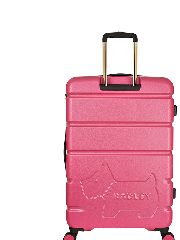 Radley London Pink Lexington  - Colour Block 4 Wheel Large Suitcase - Image 2 of 5