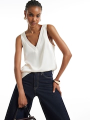 River Island V-Neck Camisole - صورة 3 من 4