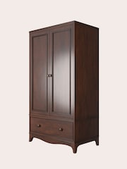 Laura Ashley Dark Broughton Double 1 Drawer Wardrobe - Image 5 of 5