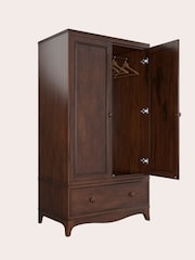 Laura Ashley Dark Broughton Double 1 Drawer Wardrobe - Image 6 of 6