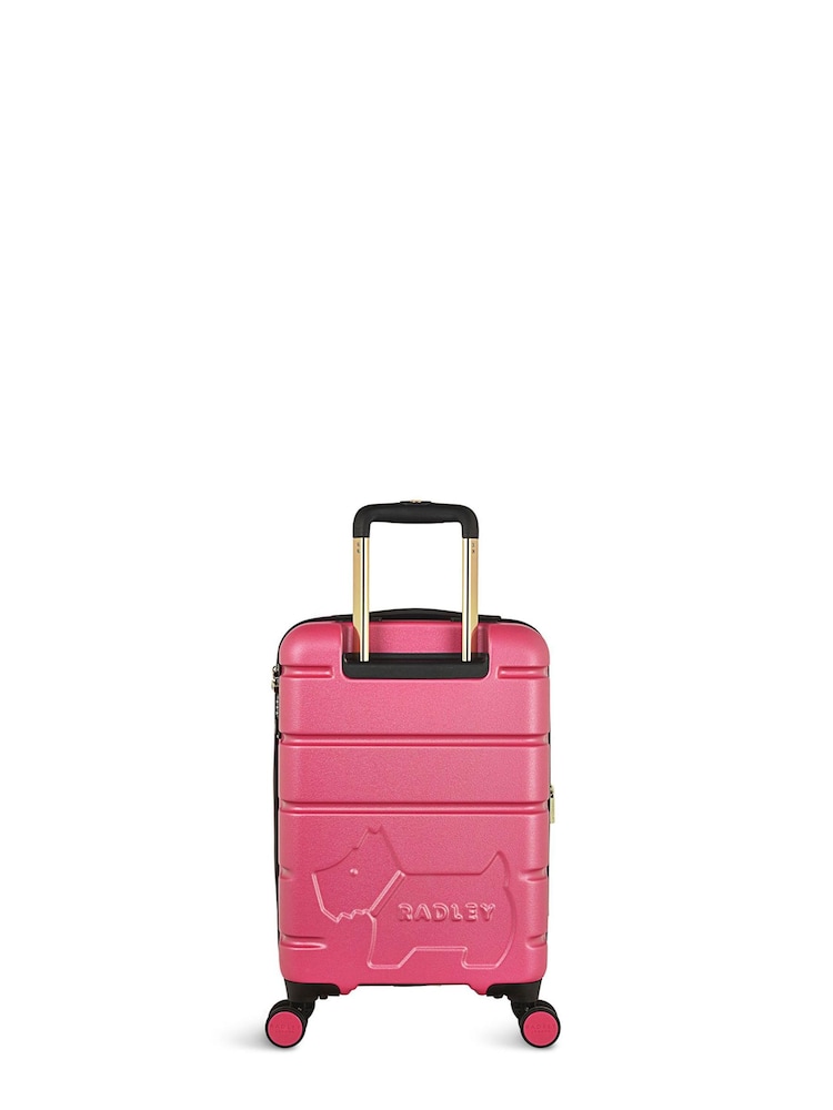 Radley London Pink Lexington  - Colour Block 4 Wheel Carry On Luggage - Image 2 of 5
