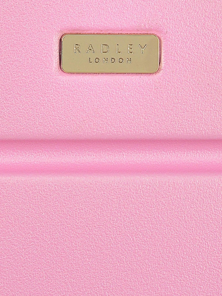 Radley London Pink Lexington  - Colour Block 4 Wheel Carry On Luggage - Image 5 of 5