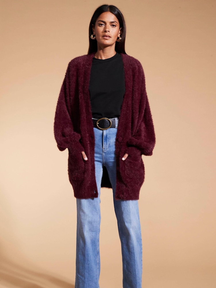 Dancing Leopard Lottie Red Cardigan - Image 1 of 4