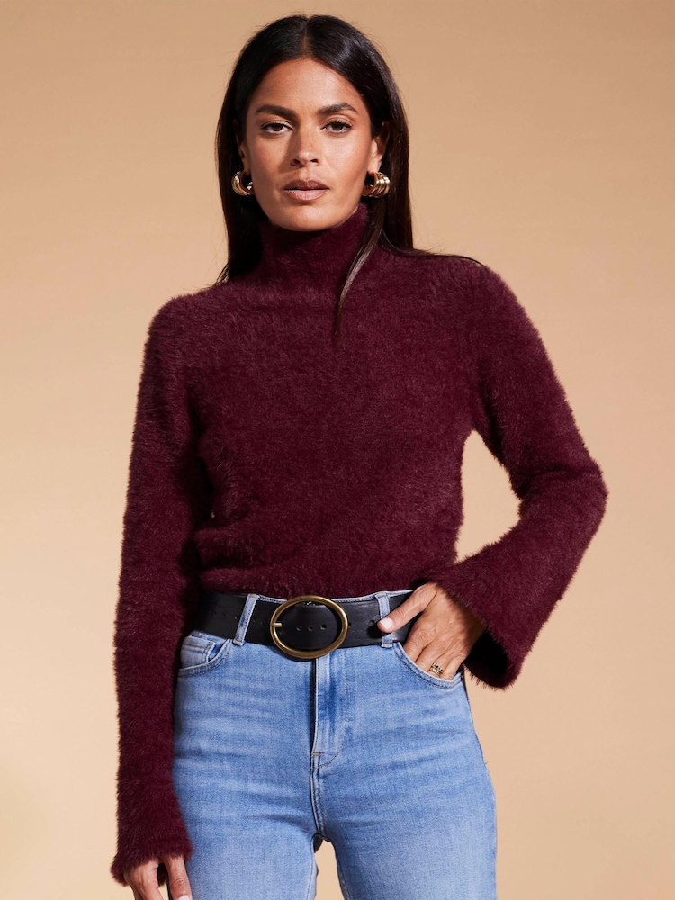 Dancing Leopard Poppy Red Jumper - Image 1 of 4