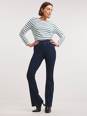 JD Williams Indigo Bootcut Jeggings - Image 3 of 4