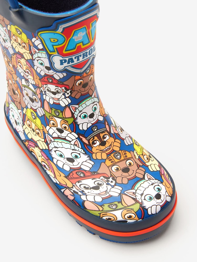 Navy PAW Patrol Handle Wellies - Image 2 of 4