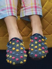 Lunar Blue Lunar Montreal Polka Dot Slippers - Image 1 of 6