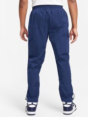 Nike Navy Sports Utility Woven Cargo Joggers - Image 2 of 9