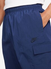 Nike Navy Sports Utility Woven Cargo Joggers - Image 5 of 9