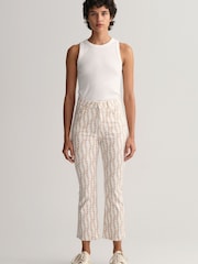 GANT White Chain Print Jeans - Image 2 of 5