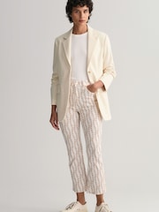 GANT White Chain Print Jeans - Image 3 of 5