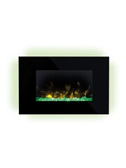 Dimplex Black Toluca Deluxe Electric Wall Fire - Image 3 of 9