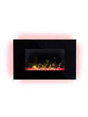 Dimplex Black Toluca Deluxe Electric Wall Fire - Image 6 of 9