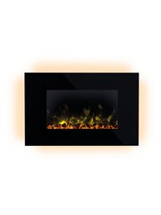 Dimplex Black Toluca Deluxe Electric Wall Fire - Image 7 of 9