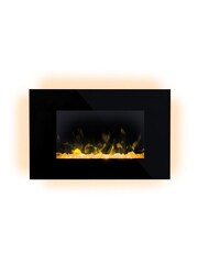 Dimplex Black Toluca Deluxe Electric Wall Fire - Image 8 of 9