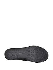 Skechers Black Dark Breathe Easy Roll Slip In With Me Wide Fit Trainers - Image 5 of 5