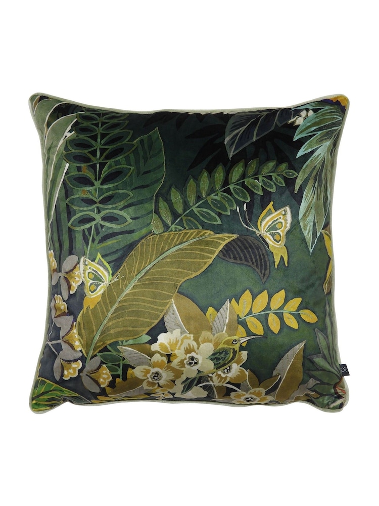 Prestigious Textiles Hidden Paradise Botanical Feather Filled Cushion - Image 2 of 5