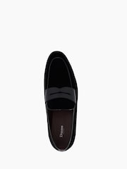 Dune London Black Sensory Velvet Saddle Loafers - Image 5 of 6