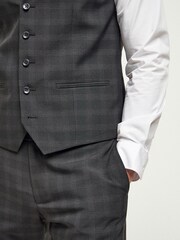 Black Check Waistcoat - Image 3 of 4