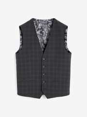 Black Check Waistcoat - Image 4 of 4