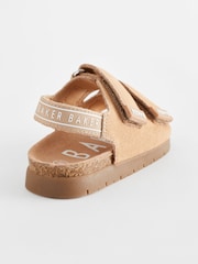 Baker by Ted Baker Boys Suede Footbed Sandals - Image 4 of 6