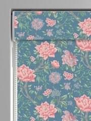 Laura Ashley Blue Tapestry Floral Dusky Seaspray Made to Measure Roman Blind - Image 2 of 2