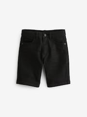 Black Denim Shorts (3-16yrs) - Image 1 of 3