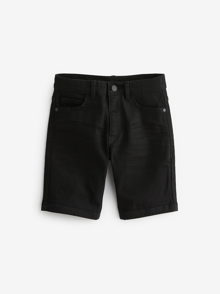 Negro - Shorts denim (3 - 16 años) - Imagen 1 de 3 Negro - Shorts denim (3 - 16 años) - Imagen 1 de 3
