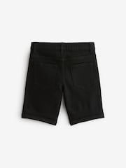 Black Denim Shorts (3-16yrs) - Image 2 of 3