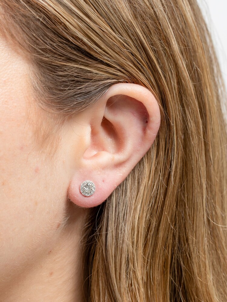 Mood Silver/Gold Stud Earrings Pack of 3 - Image 2 of 2