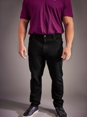 BadRhino Big & Tall Black Stretch Leg Jeans - Image 2 of 2