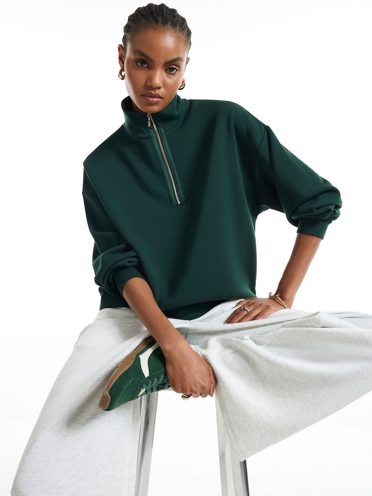 River Island Premium Funnel Neck Sweatshirt - Image 1 de 4