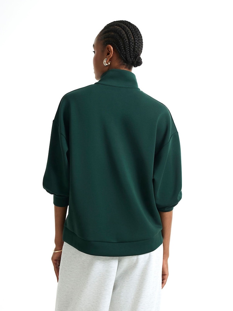 River Island Premium Funnel Neck Sweatshirt - Image 4 de 4
