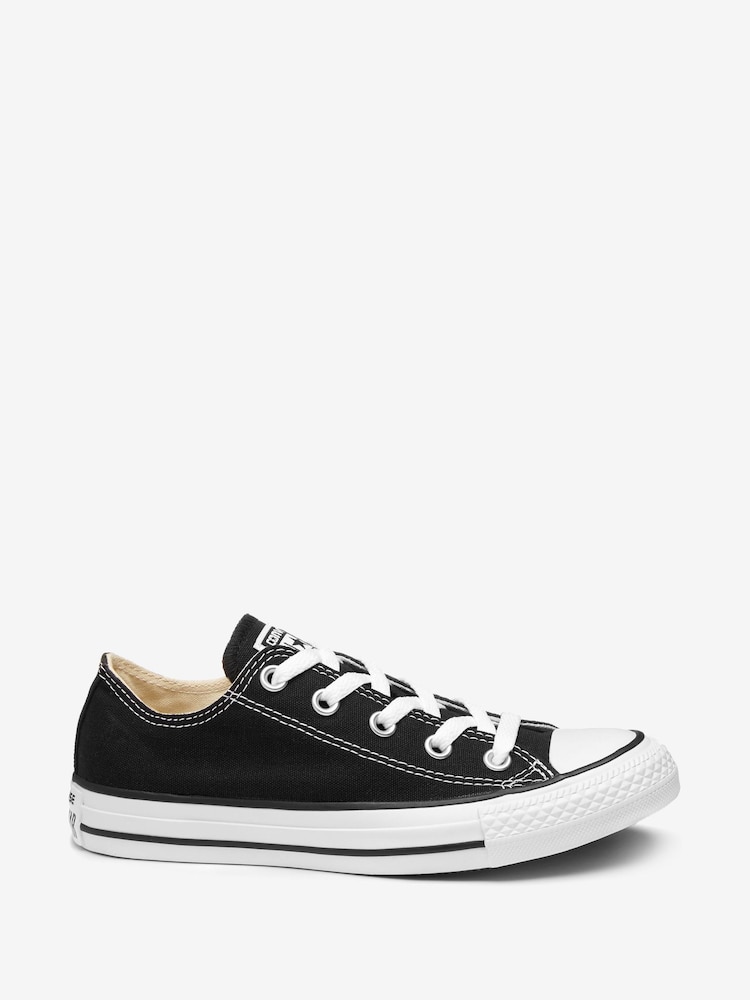 أسود - حذاء رياضي للأطفال Chuck Taylor All Star Ox من Converse  - صورة 1 من 4