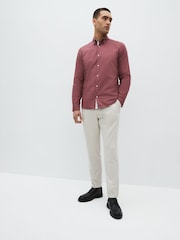 Pink Stretch Oxford Long Sleeve Shirt - Image 3 of 8